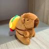 Cartoon Capybara Simulation Capybara Pendant Multicolor Headgear Capybara Doll Birthday Gift