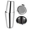 Stainless Steel Cocktail Shaker Mixer Wine Martini Boston Shaker For Bartender Drink Party Bar Tools 2-piece Set 550ML/750ML