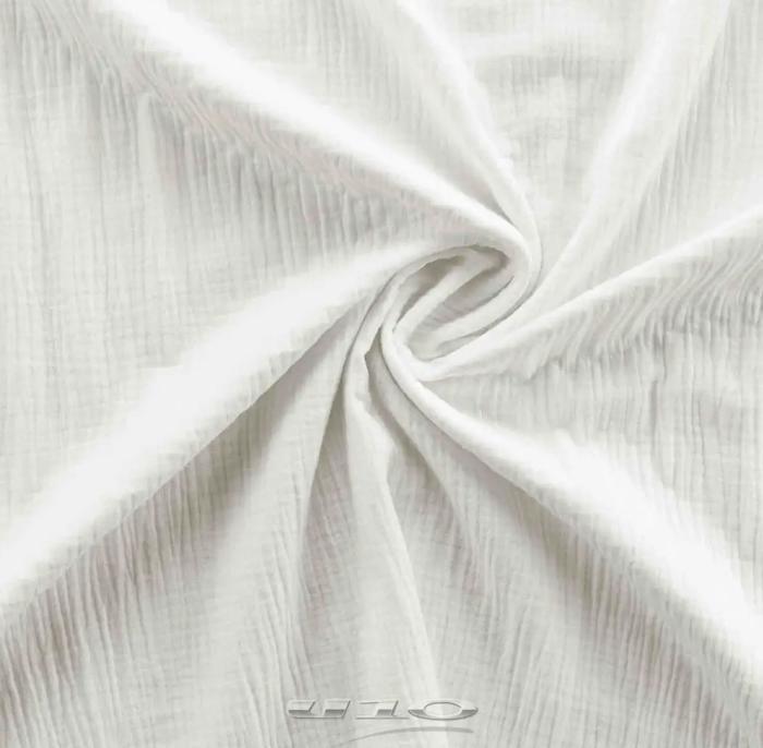 Bed Linen Set - PROMO LINGE - Cotton Gauze - 240 X 220 Cm - White