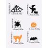 15 G Mixed Witch Ghost Bat Pumpkin Star Confetti Glitter Crafts Paillettes Scrapbook Accessories DIY Halloween Party Decoration