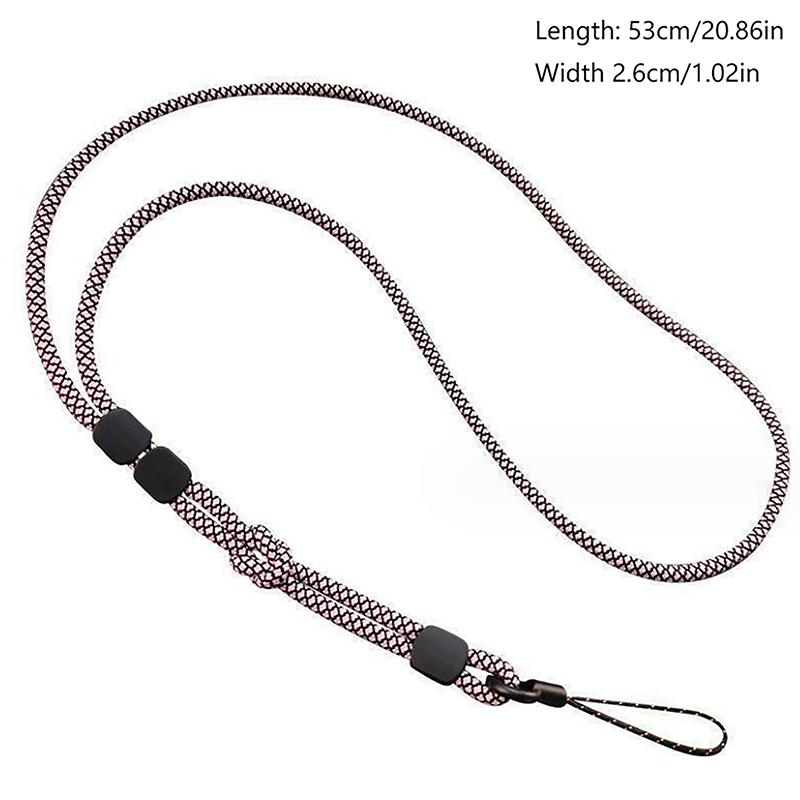 Long Neck Hanging Chain Hand-Woven Mobile Phone Lanyard Strong And Length Adjustable Dual-Use Lanyard Phone Anti-Lost Pendant
