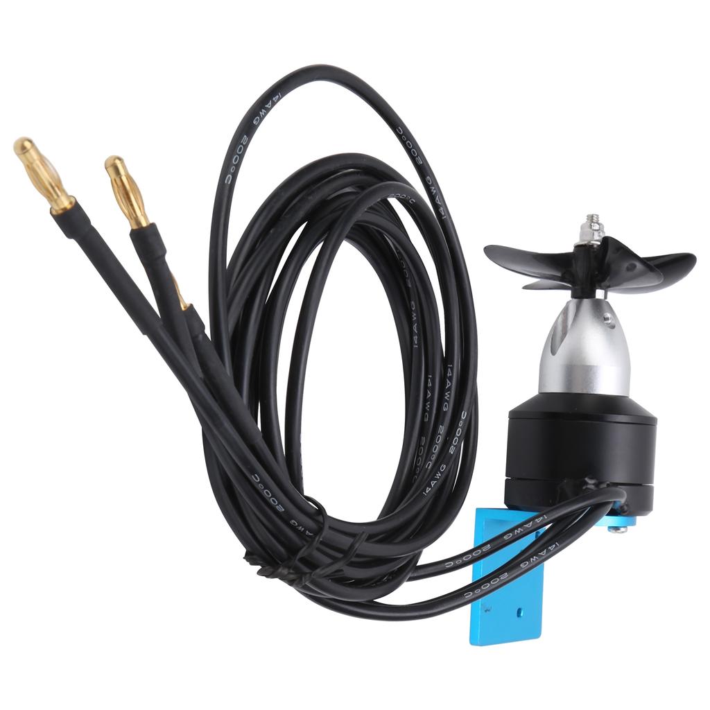 350KV 24V Underwater Thruster Waterproof Motor with Propeller for RC Fishing BoatCW