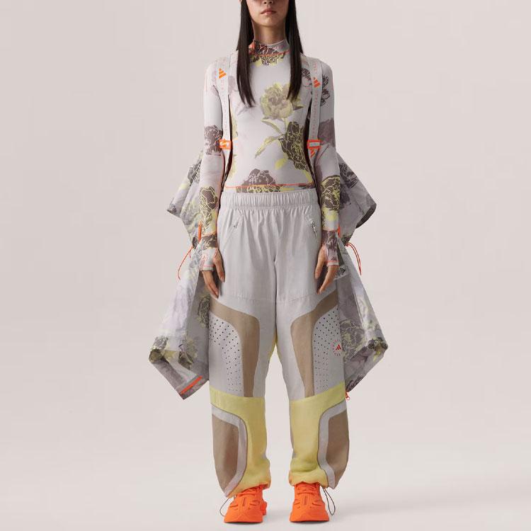 Adidas X Stella McCartney Woven Track Pants with Elastic Waist Women Bottoms Mica-Pink IT7529