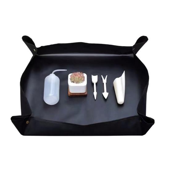 Plant Repotting Mats Foldable Wear-resistant Oxford Cloth Plant Transplanting Mat for Home