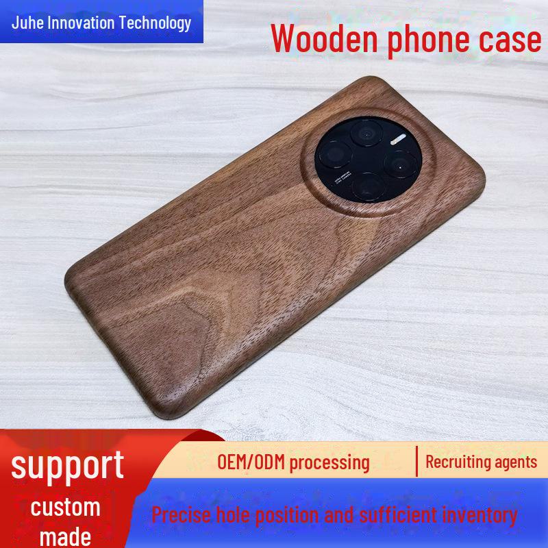 Aramid Fiber Wooden Case for Huawei Mate50 Pro - Timeless Design