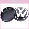 Колпак ступицы Volkswagen 2,6 дюйма Глянцевая отделка Прочный АБС-пластик Идеальная замена потерянным эмблемам