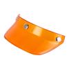 3 Snap-Button Helmet Visor Universal Windproof Flip Wind Shield Motorcycles Accessories For Open Face Motorcycles Helmet