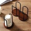 Desktop Disposable Cup Dispenser and Storage Rack -Ideal for Cups and Coffee