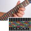 Beginner Guitar Fretboard Scale Sticker Practice Note Fingerboard Decals Labels