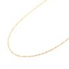 Goods Pure Gold Screw Necklace Chain Gold 45cm Width Mint Certification Mark Engraved 24K Gold [Happy Shop] 1.0mm