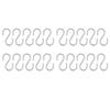 20Pcs S Hooks Portable 304 Stainless Steel Metal Hanging Holder Organizer for Key Towel M3