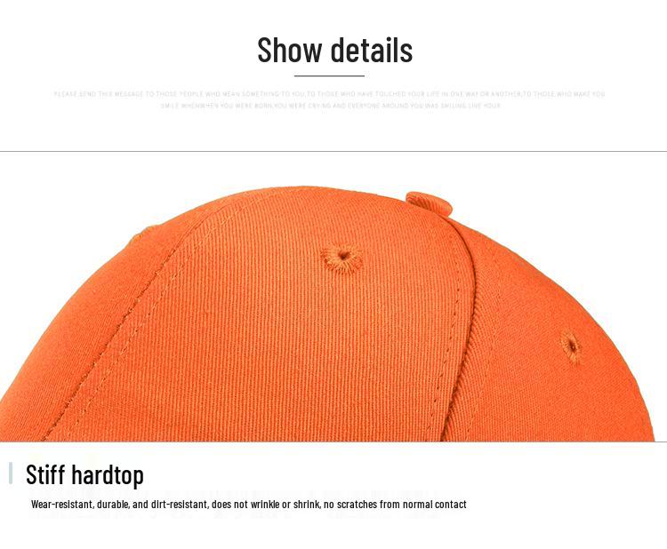 Solid Color Casual Golf Cap - Korean Style Sun Protection Baseball Hat for Men & Women