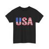 USA T Shirt Patriotic American Flag Men Women Kids July 4th T-Shirt