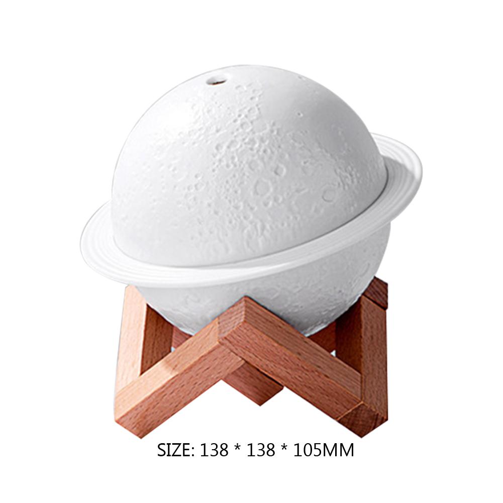 Essential Oil Diffusers Large-capacity with LED Light 3D Moon Aroma Diffuser Relieve Fatigue for Friends Family Relatives Gifts