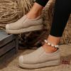 Fisherman Shoes Comfortable Flat Women's Single Shoes Casual One Stirrup Loafers Shoes