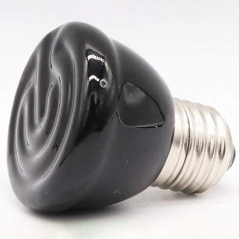 Tortoises Basking Lighting E27 EU Plug 220V Mini Pet Reptile Heat Lamp Kit Clip-on Ceramic Lights Holder Heating Set