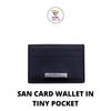 SAN CARD WALLET IN TINY POCKET 2024 Birthday MD