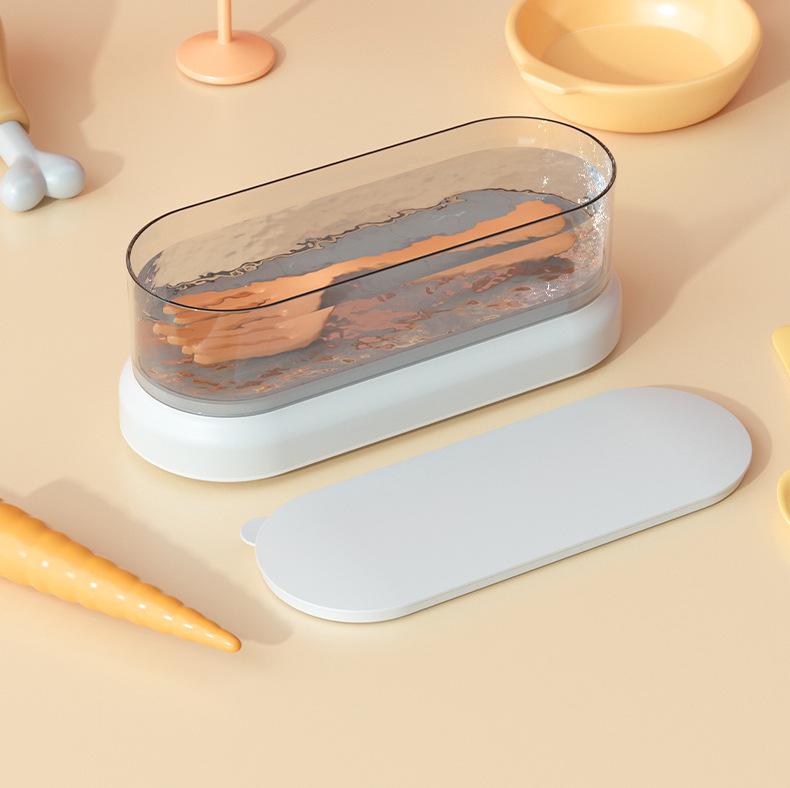 Portable Ultrasonic Cleaner for Eyeglasses, Jewelry & Contact Lenses - High Frequency Automatic Vibration