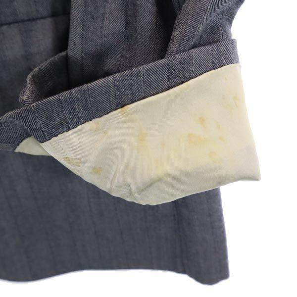 Paul Smith Made In Japan Wool Herringbone Suit Setup S Gray Men's Used