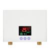 Instant Water Heater 3KW Mini Electric Tankless Water Heater Wall-Mounted with LED Display 3-Level KTY