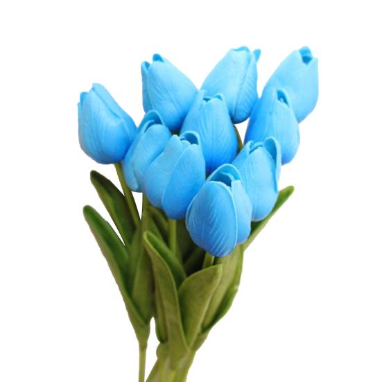 10Pcs/Set Artificial Tulip Flowers Home Prop