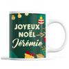 Mug - Noël Jérémie - Ceramic - Double-sided Print - 325 Ml - Secret Santa Gift