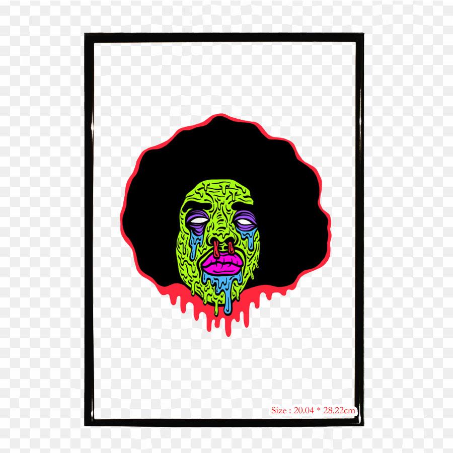 Artist Art Iron On Heat Transfer Printing Vinyl Patches Sticker for Clothes DIY Appliques Washable Patches