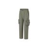 Li Ning Golden Era Solid Color Loose Casual Pants Men Bottoms Military-Green AKXT075-2