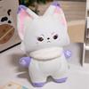 Cute Cartoon Fox Plush Toy Lovely Soft Stuffed Animal Doll Home Decor Gifts For Kids