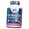 Calcium Magnesium Zinc and Vitamin D3, Calcium Magnesium & Zinc with Vitamin D, Haya 90 Tabs (36405014)