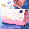 Kawaii Pencil Case Large Capacity Astronaut Pencil Pouch Pen Box School Office Supplies Stationery