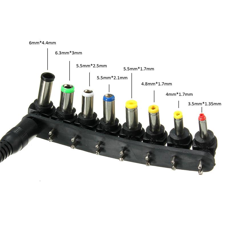 120 Вт универсальные разъемы 8xTip AC/DC в DC инвертор автомобильное зарядное устройство адаптер питания