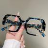 Oversized Square Glasses Women New Fashion Blue Light Blockng Optical Frames Trendy Chic Brand Design Decor Eyewear