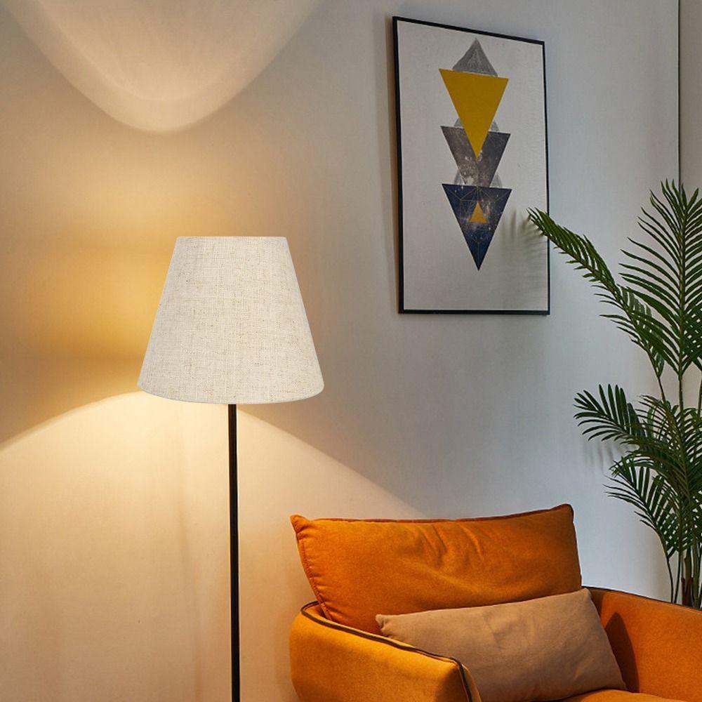 Beige Lighting Fixtures Fabric Cloth Lampshade Accessories Lamp Shade Floor Lamp