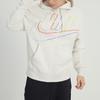 Nike Club Fleece Logo Print Zip Hoodie Men Hoodie White DX0536-030