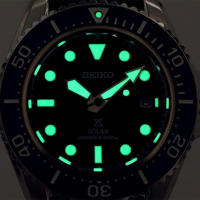 Seiko Prospex Solar SNE589P1 200M Diver Men’s Watch