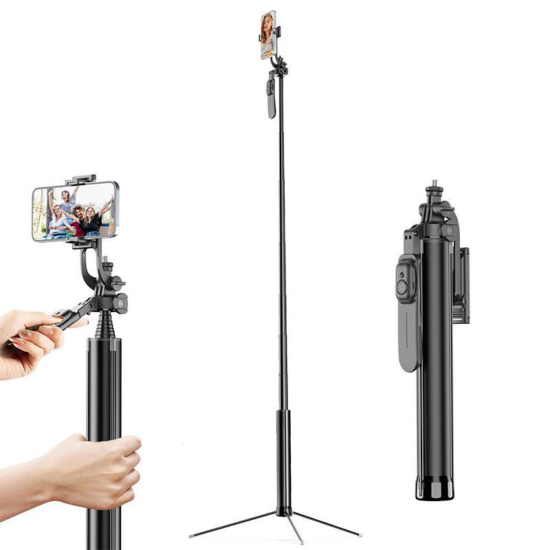 CYKE Selfie Stick & Anti-Shake Retractable Stabilizer with Automatic Face Tracking