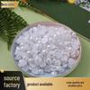 Round Flat-Bottomed High-Gloss Nail Art Pearls – Half-Faced Semicircular Imitation Beads