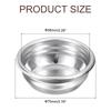 Uxcell 1pc 58mm Coffee Filter Stainless Steel Reusable Espresso Coffee Machine Bowl Basket Replacement Basket, 2-Cup