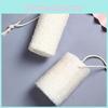Cleaning Natural Loofah Sponge With Plastic Grip For Efficient Dishwashing