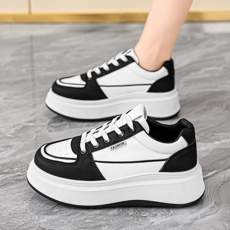 Spring Women's Shoes New Breathable Little White Shoes Children's Versatile Ins Korean Version Platform Sports Casual Board Shoes Women's Tide Shoes