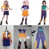 Anime KPop Demon Hunters Mira Zoey Rumi Cosplay Costume For Children Huntrix Uniform Full Set Top Pants Halloween Carnival Prop