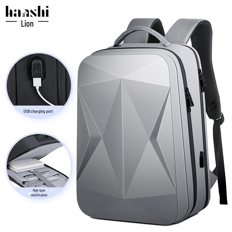 Men's Fashion Backpack, Women's High-End Travel Bag, Trendy E-Sports Laptop Bag, Business Waterproof School Bag