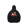 Li Ning Badminton Series Niubility Cartoon Print Hooded Sweatshirt Men Sweatshirt Black AWDR357-2