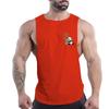 Summer Adult Men'S Fitness Outdoor Crew-Neck Vest Creative Panda Pattern 2d Printed Multi-Color Comfortable Sleeveless Shirt