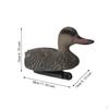 Hunting Duck Decoy Ornament Decorative Simulation for Pool Lake Decor