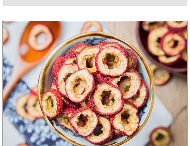 Chinese Hawthorn Slices Seedless Hawthorn Hollow Circle Dry Hawthorn 500g