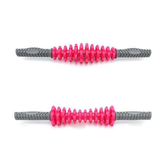 Useful Anti Cellulite Adjustable Gear Muscle Roller 12 Wheels Deep Tissue Stick for Home