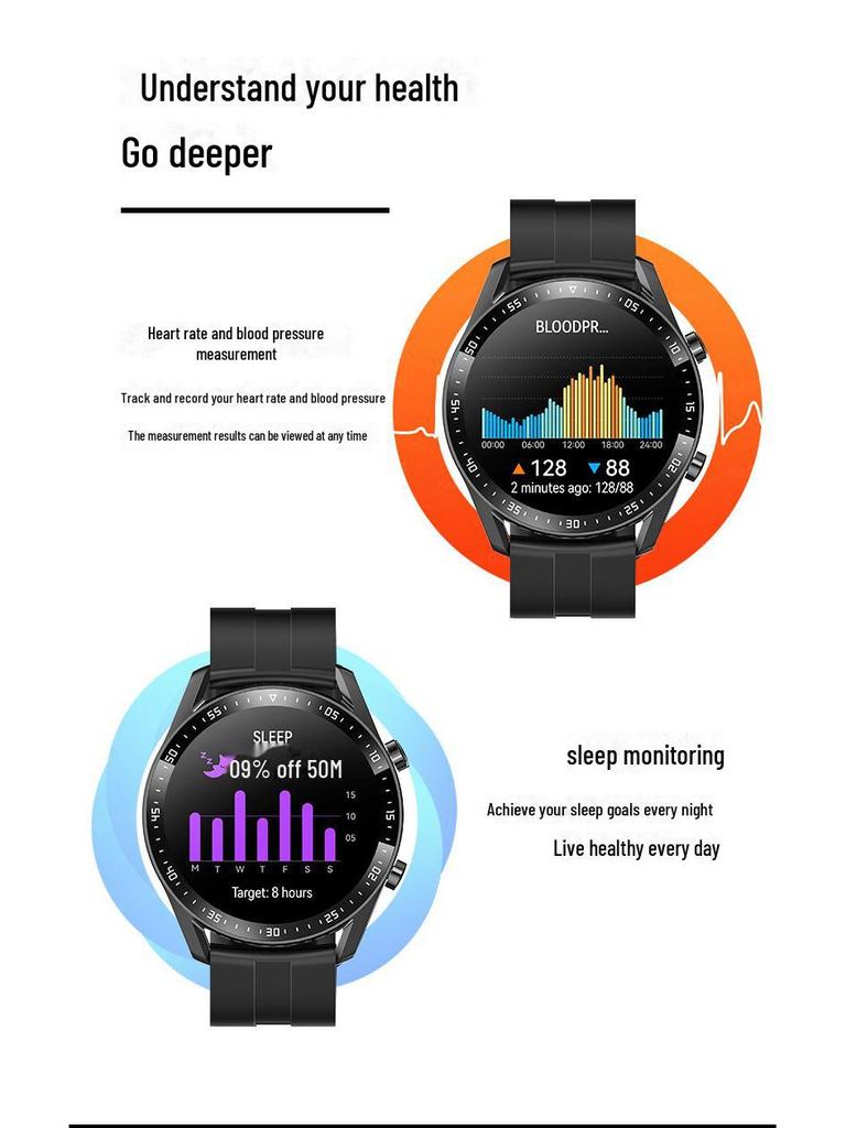 GT2 Smart Watch with Long Battery Life - Popular In Europe and America