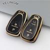 New TPU Car Key Case Key Cover For CHEVROLET Cruze Spark Camaro Volt Bolt Trax Malibu Captiva Equinox Trax Tracker AVEO Lova